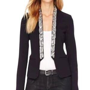 Michael Kors Diamonte Crystal Blazer Evening Jacket Elegant Party Size 4